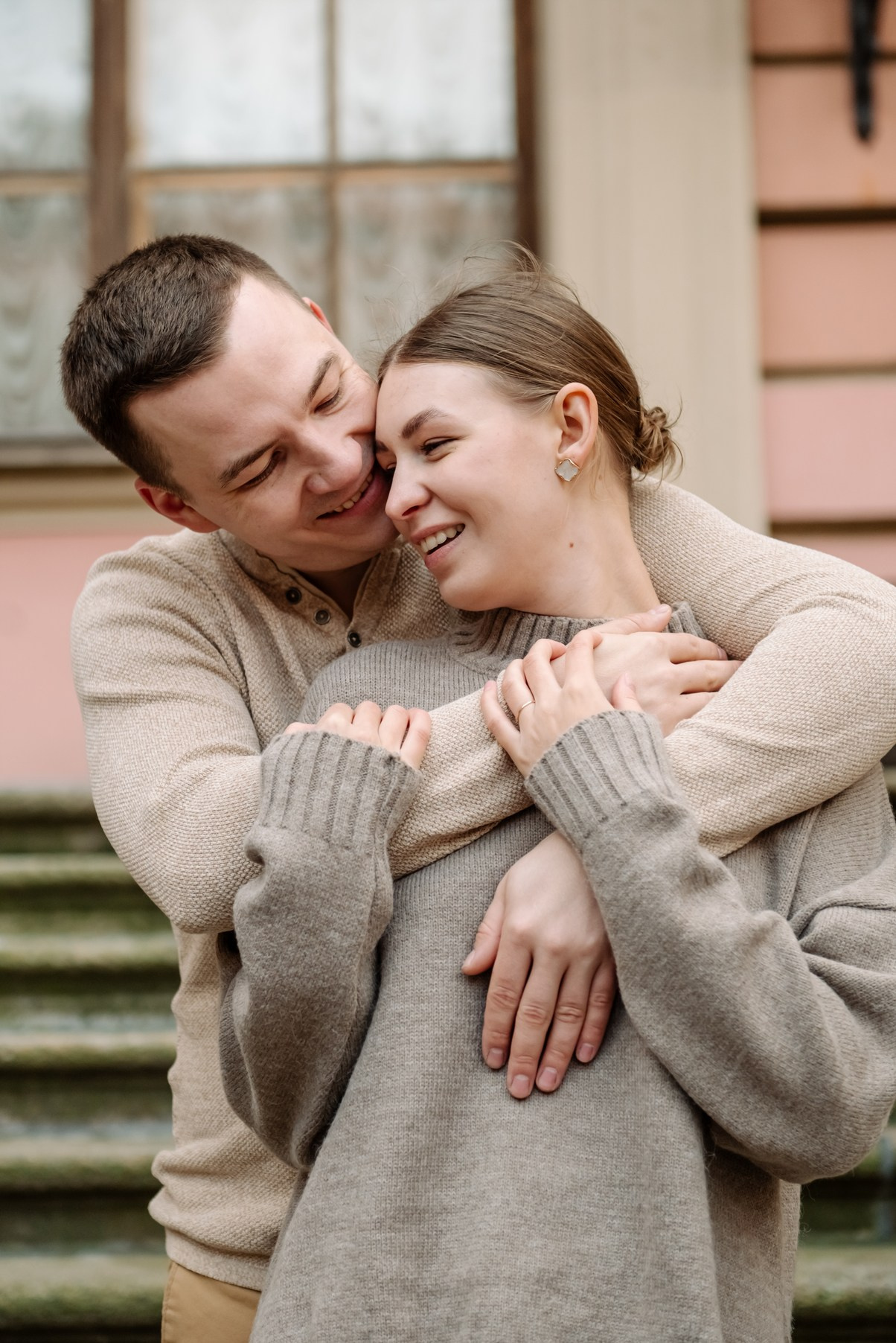 Осенняя фотосессия с парнем в Питере в центре города. Свадебный и сеейный фотограф в Санкт-Петербурге Елена Худякова
