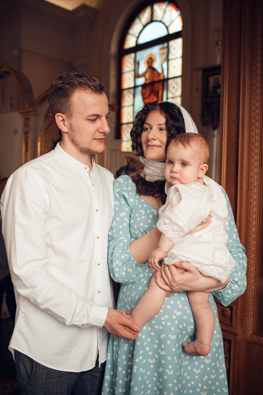 КРЕЩЕНИЕ АРТЁМА. Семейный фотограф Ирис Сенченко
