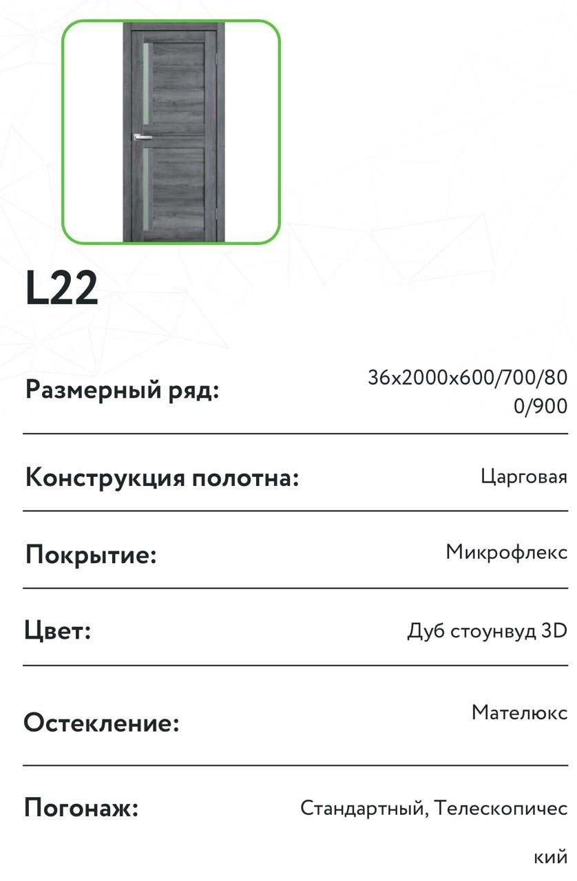 Коллекция LiteDoors_L 22. Портфолио