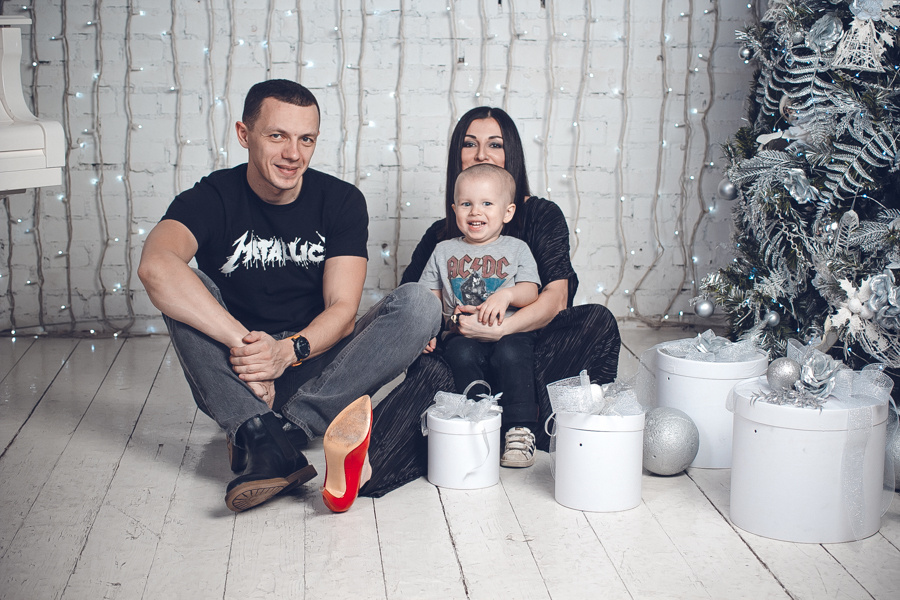 Рок-н-ролльный Новый год. Портретный фотограф в Москве Алёна Эйфория