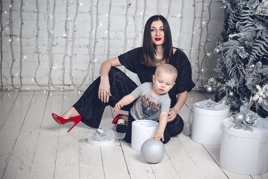 Рок-н-ролльный Новый год. Портретный фотограф в Москве Алёна Эйфория
