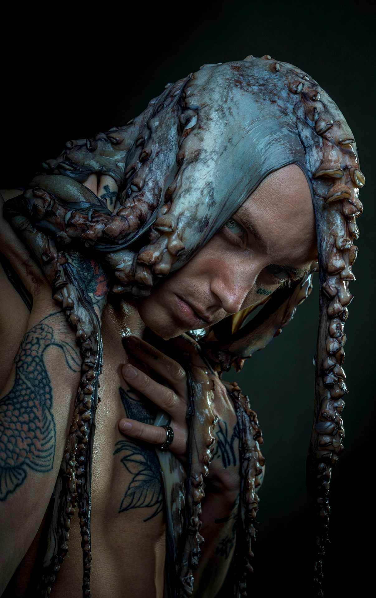 Дима и Осьминог. Фотограф Сергей Танков