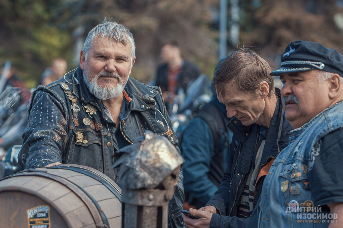 Слёт байкеров