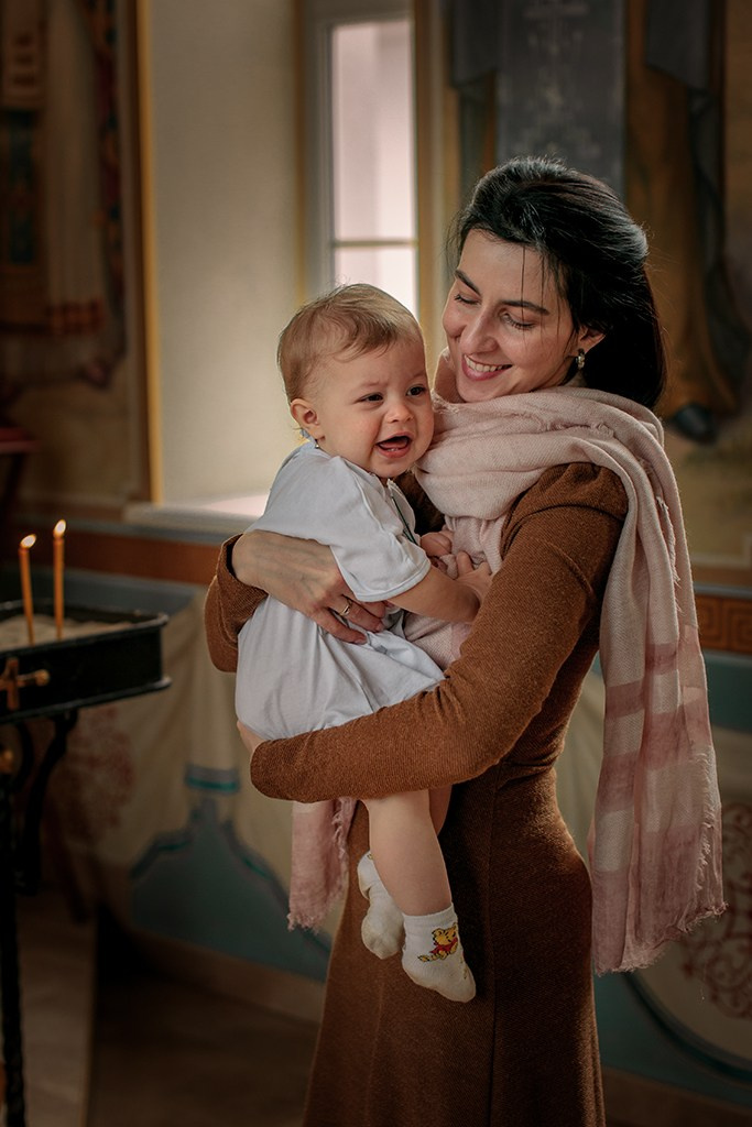 Крещение Федора. Детский семейный фотограф в Севастополе Крыму