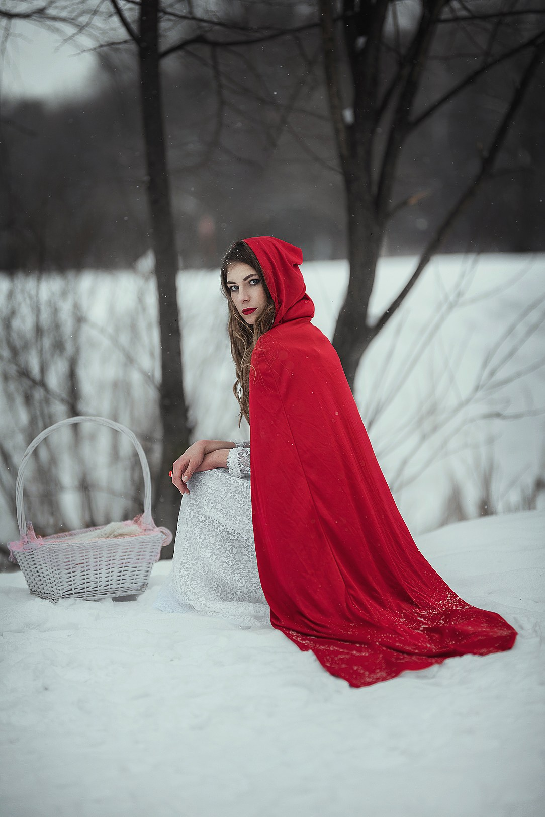 Красная шапочка. Свадебный и семейный фотограф в Туле Ксения Сильвер