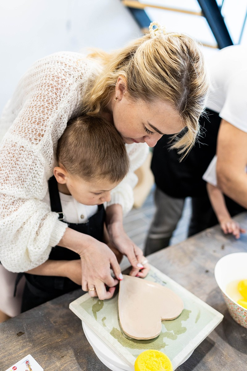 Семейные истории в гончарной мастерской. Детский и семейный фотограф Домодедово