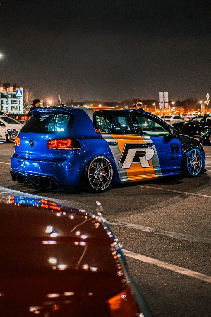 Stance мероприятие в Москве на парковке. Жуков Илья  свадебный фотограф в Москве