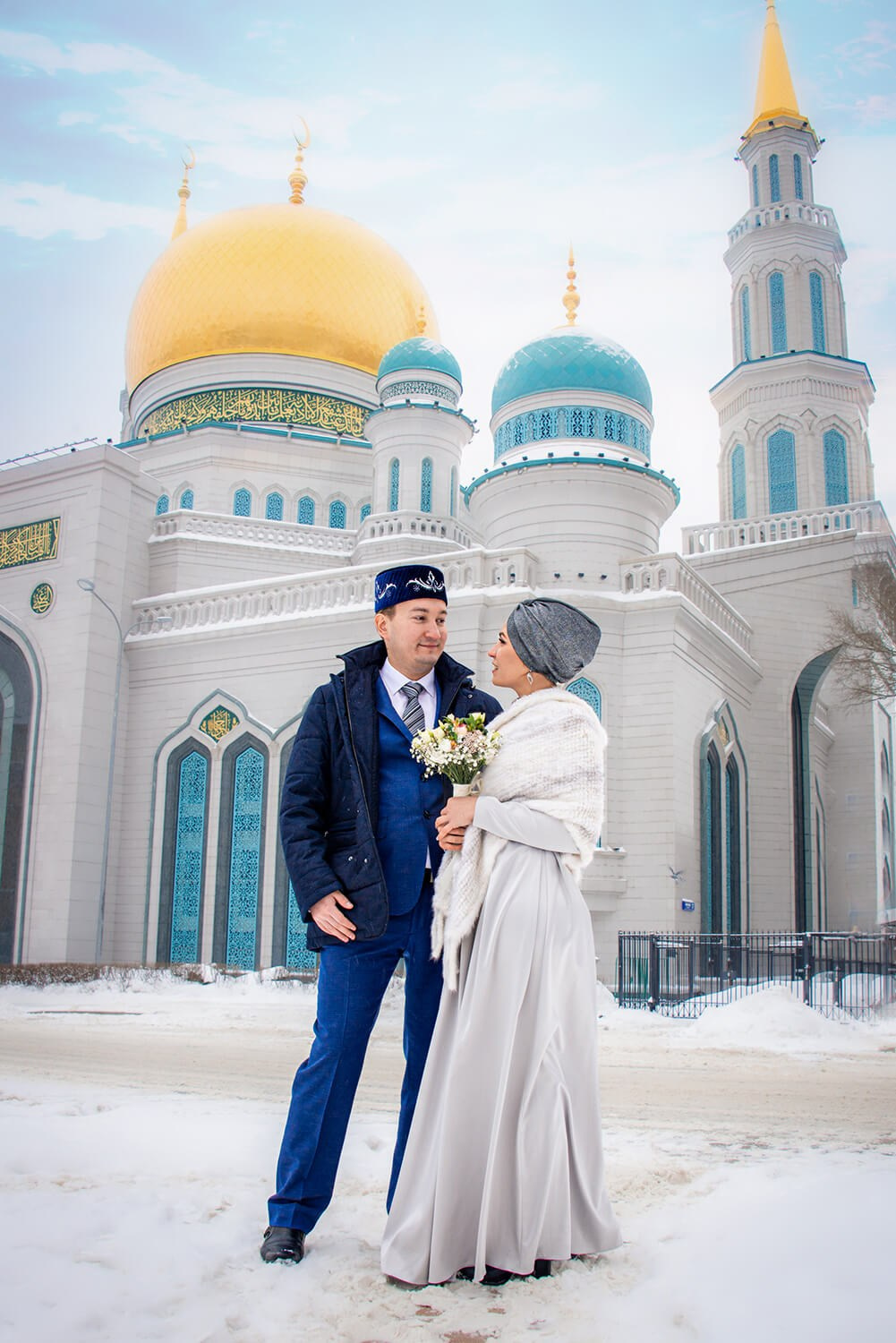 Никах Эльдар и Розалина. Стилист, видеограф, фотограф на никах и свадьбу в Москве, Лейла Влад nikahmsk