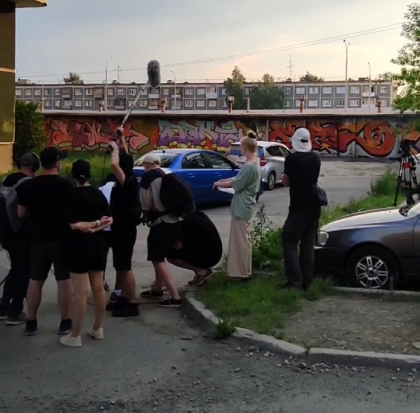 Съемки фильма «Разъезд». Фотограф Мария Камышан