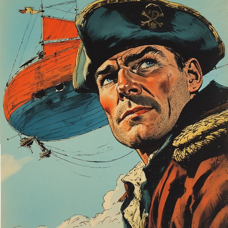 Beautiful pin-art style image