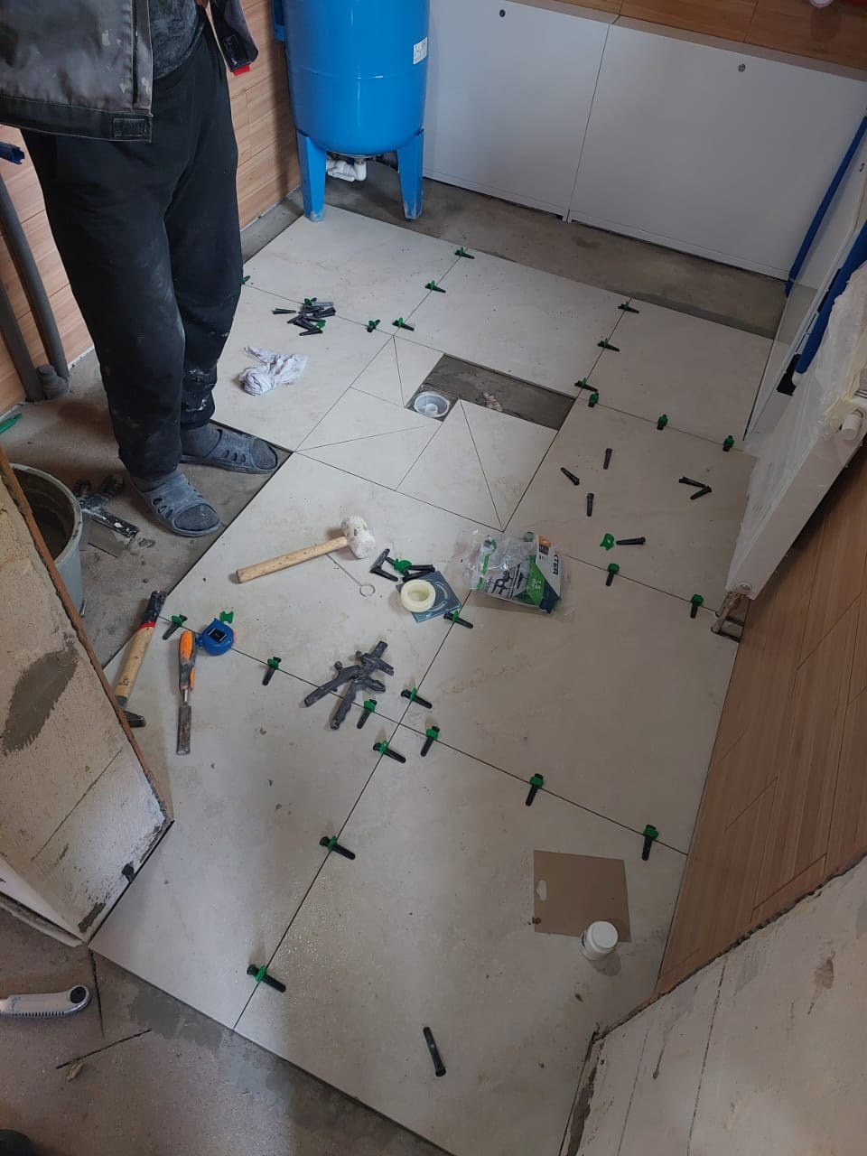 Плитка в котельной 