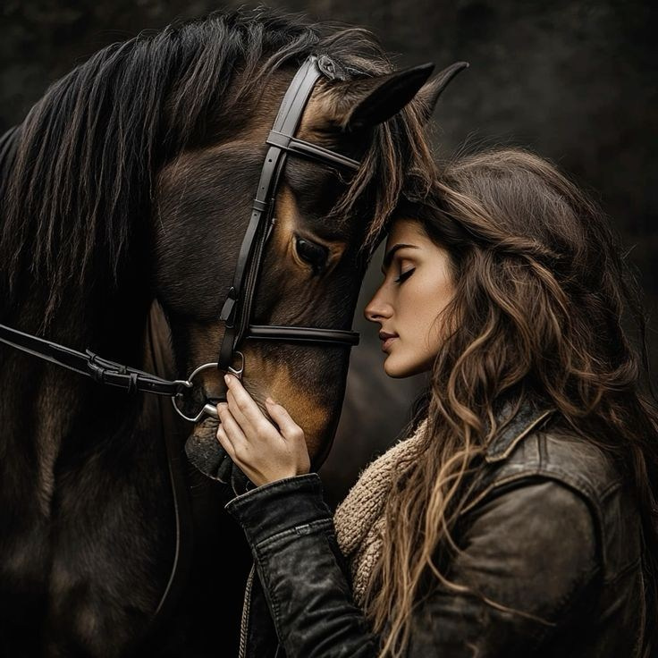 Девушка и лошадь. Фотограф в Екатеринбурге Юлия Ташлыцкая