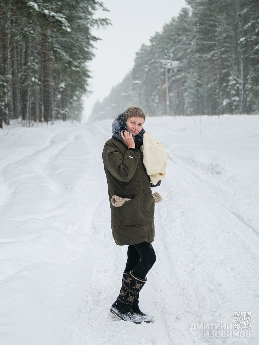 Съёмка в лесу