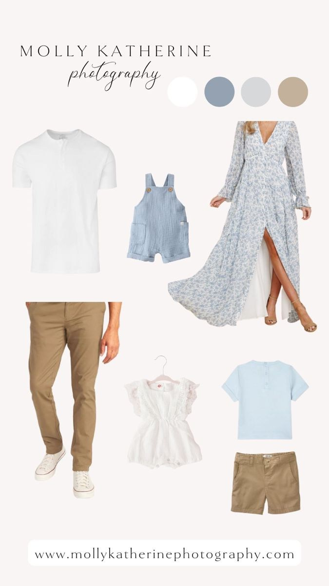 Одежда для семейной съёмки. Фотограф Белград (Сербия) Александра Дрейт