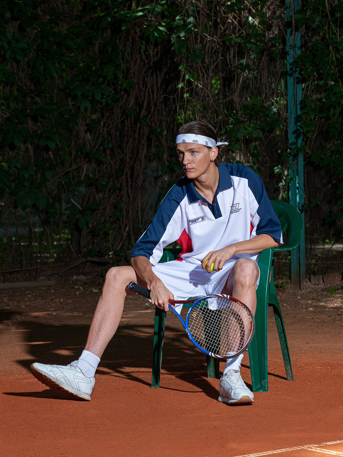 Фотосессия тенниса на корте. Сборные фотосъёмки в Москве. фотосессии одежды.фотограф