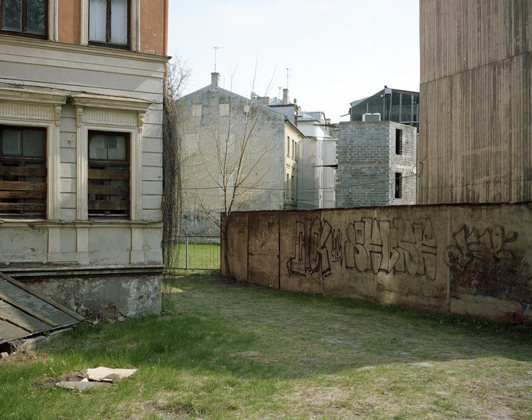 Central Riga. Pigment print 100x105 cm