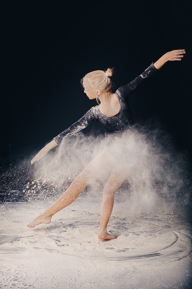 Необычная фотосессия гимнастки. Фотограф Евгения Мальцева, Архангельск