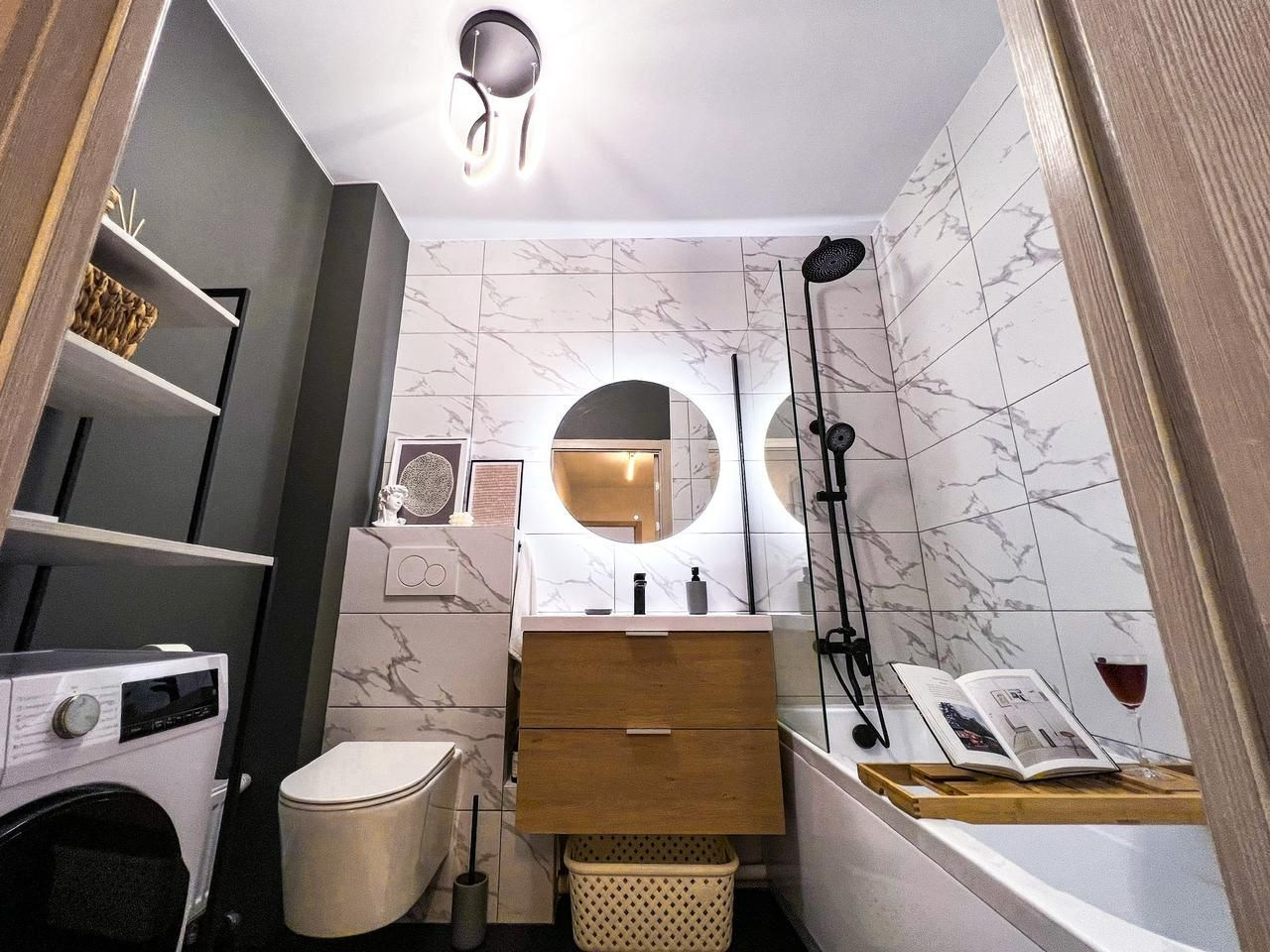 Примеры работ по дизайну ванных нашей студии. Дизайн-интерьера