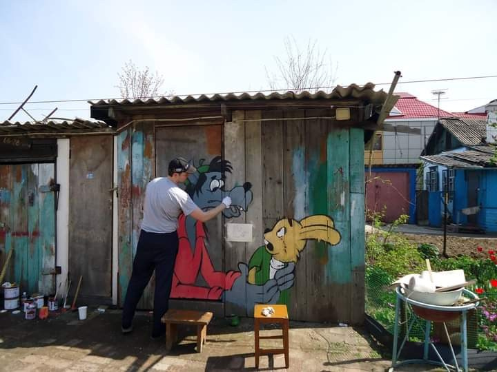 Роспись стен. Пейзажи