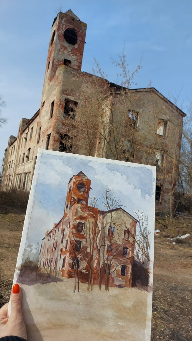 Акварель. Фотограф Юлия Зимина