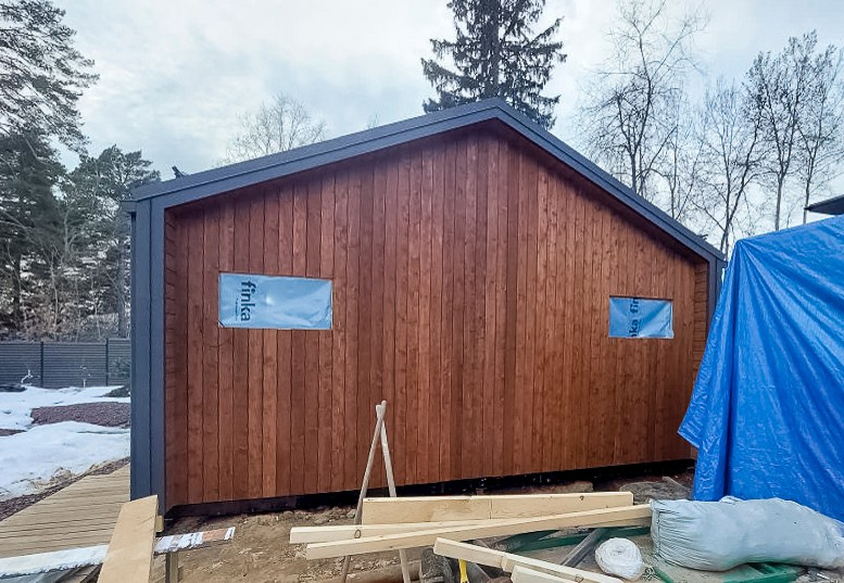 Каркасный дом (Подольск). Строительство каркасных домов в Москве и МО