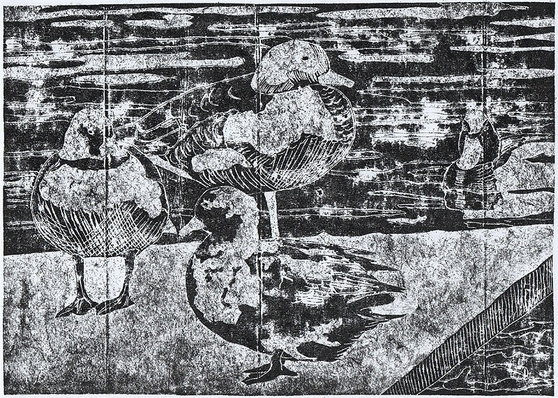 Авторская гравюра на тетрапаке