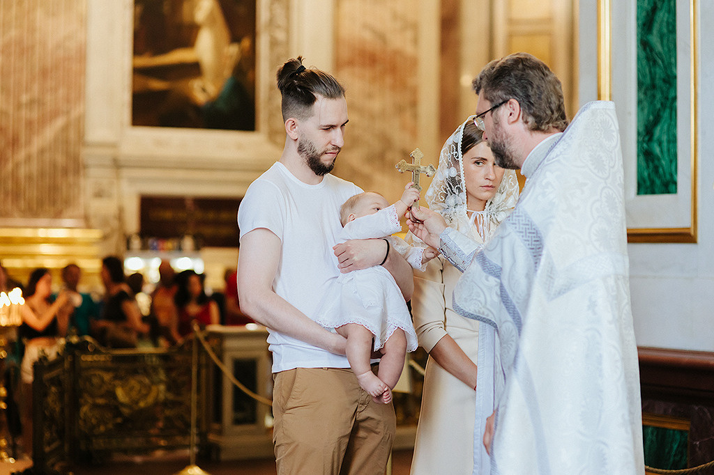 Крещение Марка в Исаакиевском соборе г. Санкт-Петербург. Фотограф на венчание, крещение