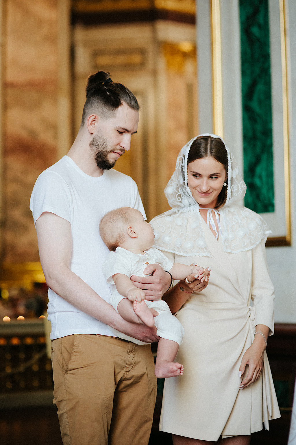 Крещение Марка в Исаакиевском соборе г. Санкт-Петербург. Фотограф на венчание, крещение