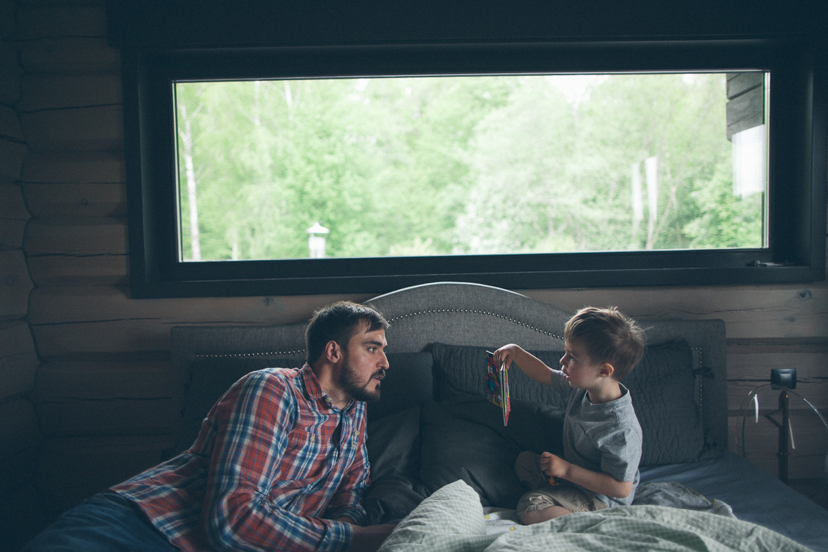 Женя, Илья и дети. Семейный фотограф Евгения Сурина