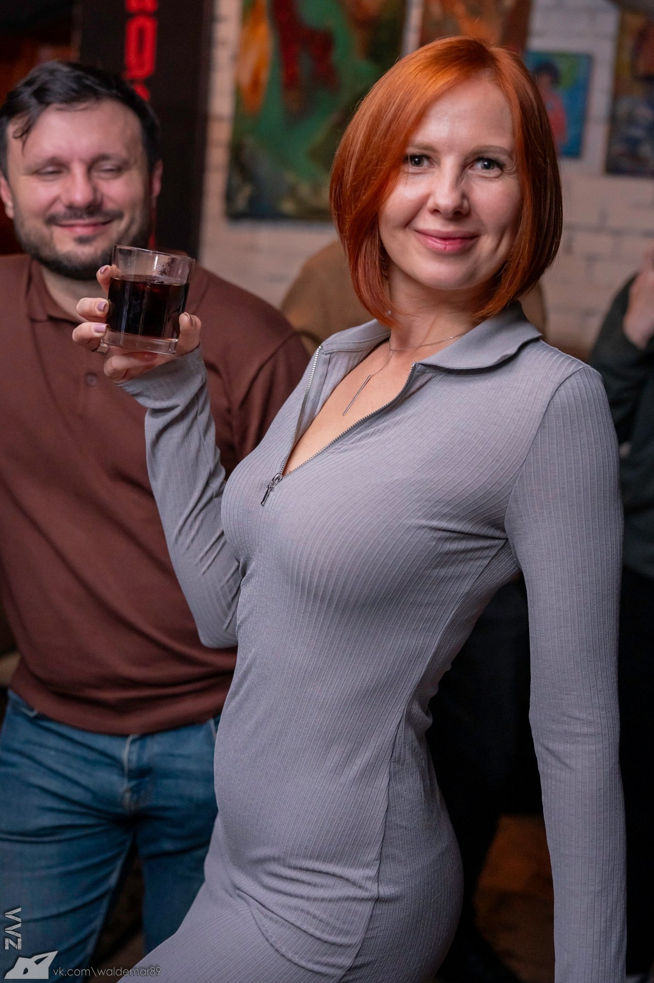 День рождения вокалиста группы Cookie's Band в баре «Дело Не В Тебе». Фотограф в Красноярске Владимир З