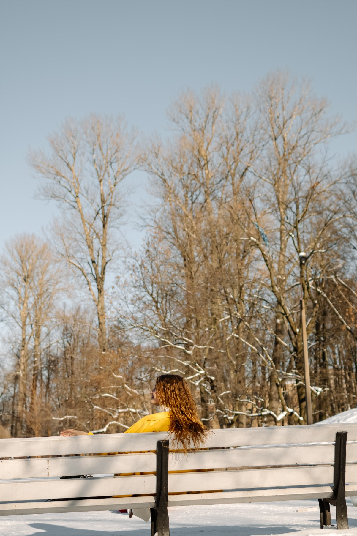 Ева с мимозой. Свадебный и сеейный фотограф в Санкт-Петербурге Елена Худякова