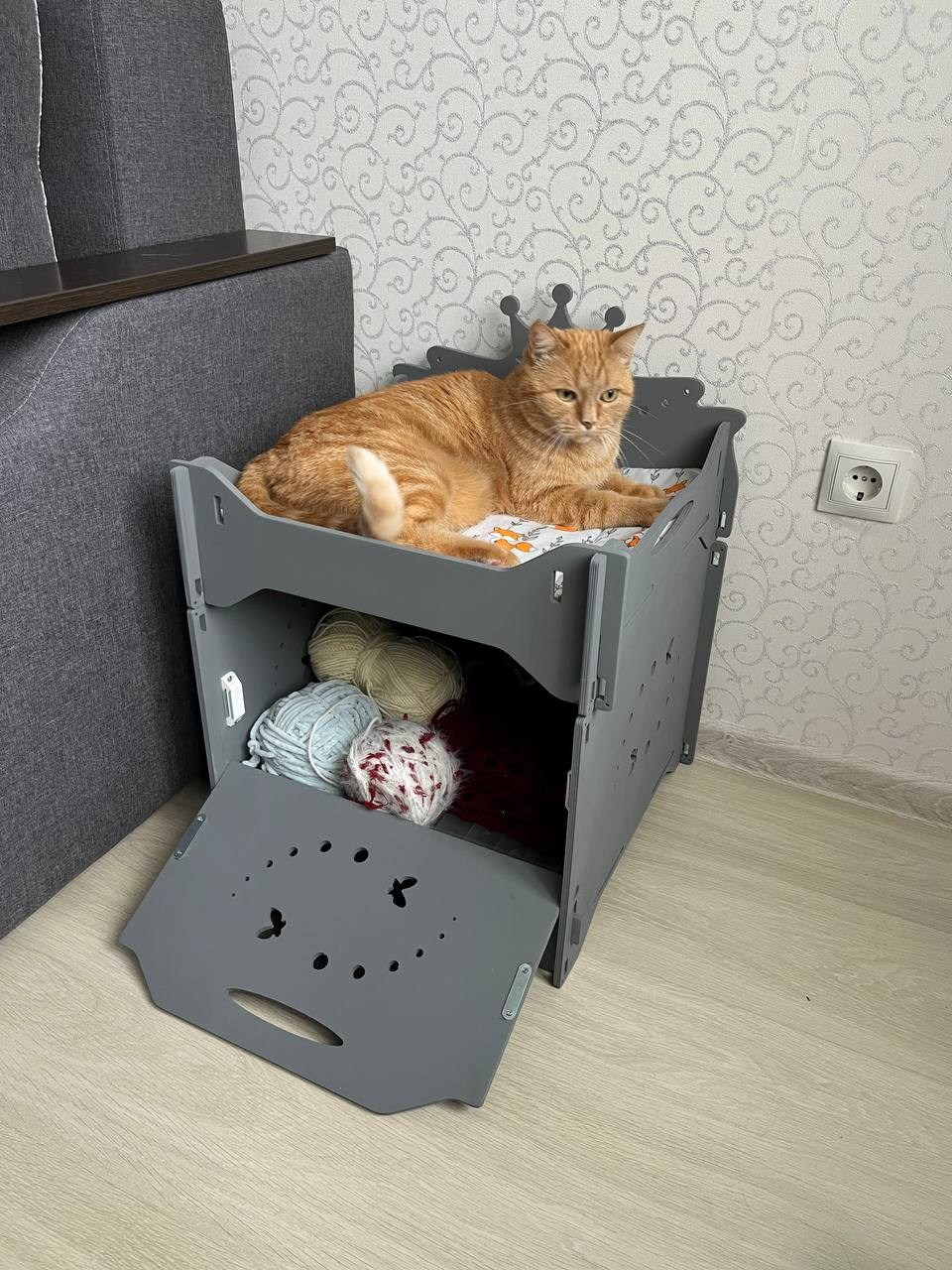 Сундучок Серый. Murstyle