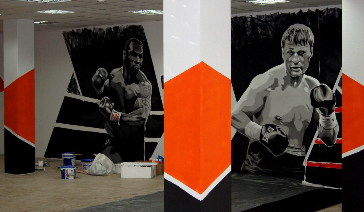 Роспись стен. Яр Панов Арт.Картины, татуировки, роспись стен и одежды в Москве