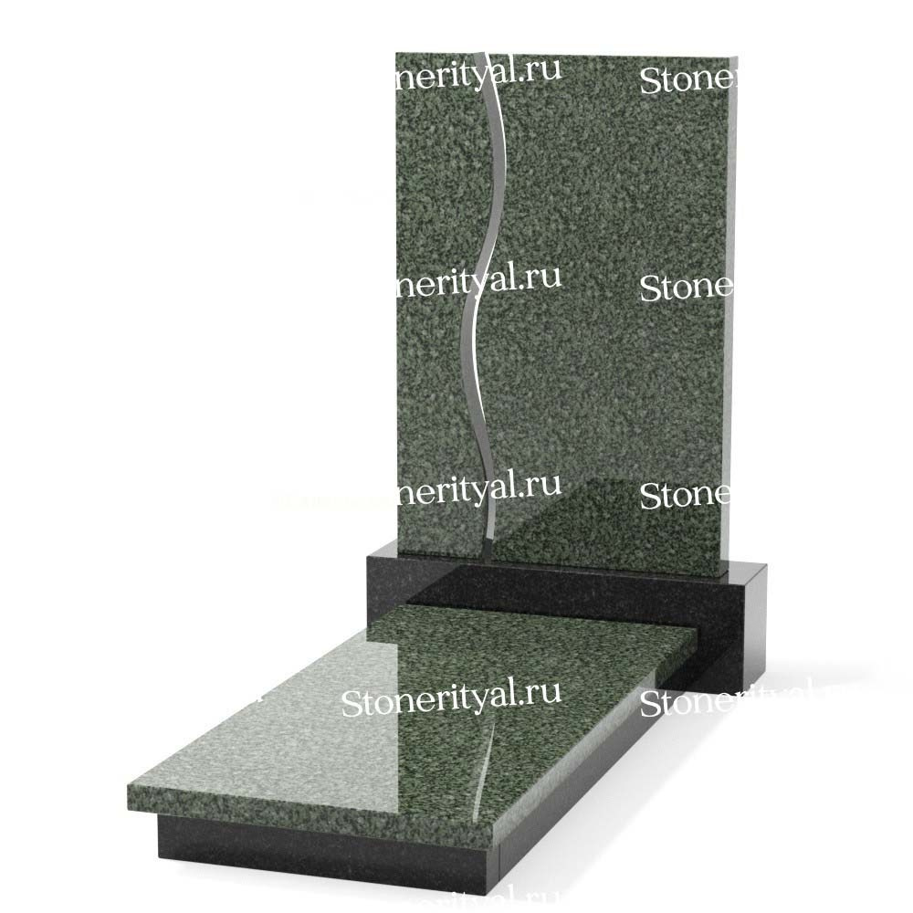 Комбинированные памятники на одного. Изготовление и установка памятников в Москве и МО