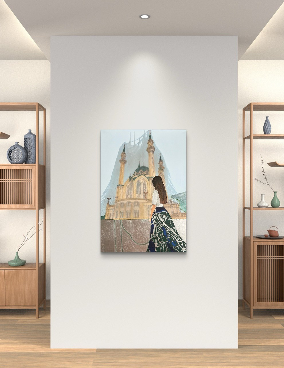 Серия «Волшебница Изумрудного Востока». Картины пейзаж