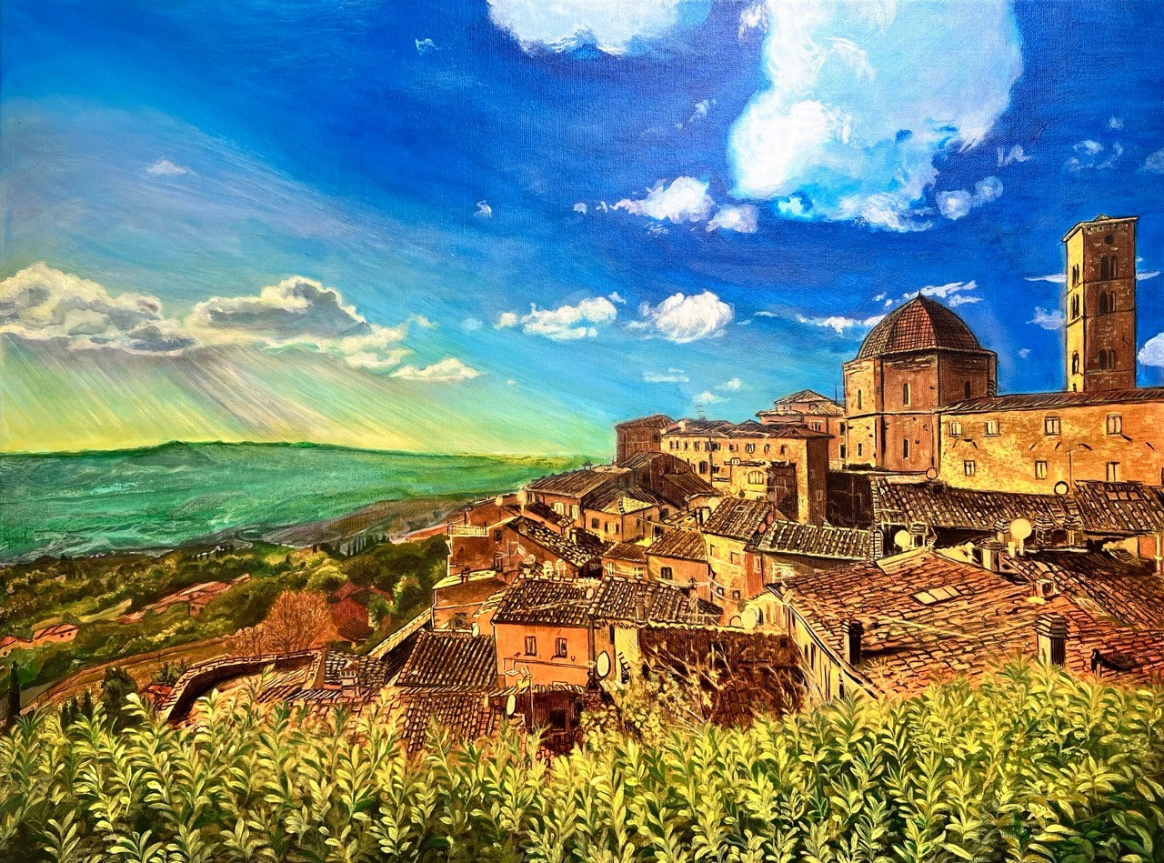 Серия «Города — великие творения рук человеческих». Картины пейзаж