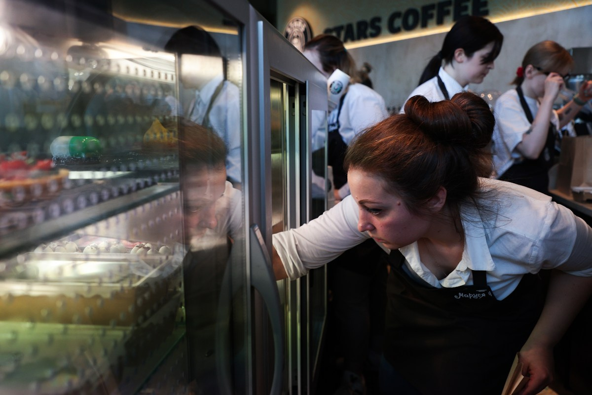 Открытие STARS COFFEE. Фотограф на мероприятие, форум, конференцию, выставку в Москве Артём Соболев