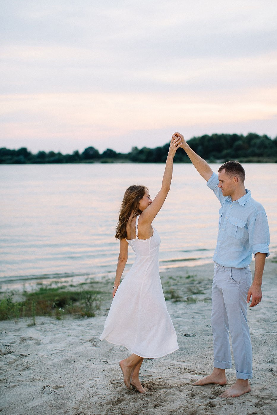 Лена и Женя