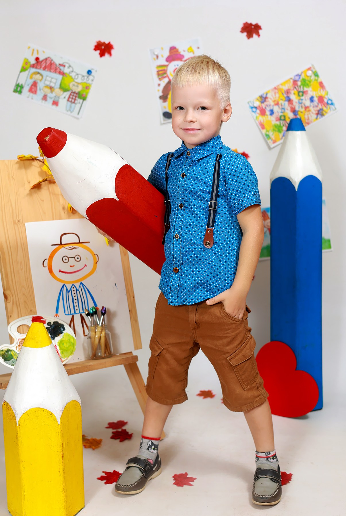 Краски осени. Выпускные альбомы в Иваново в детский сад и школу. Александр и Светлана Янкины