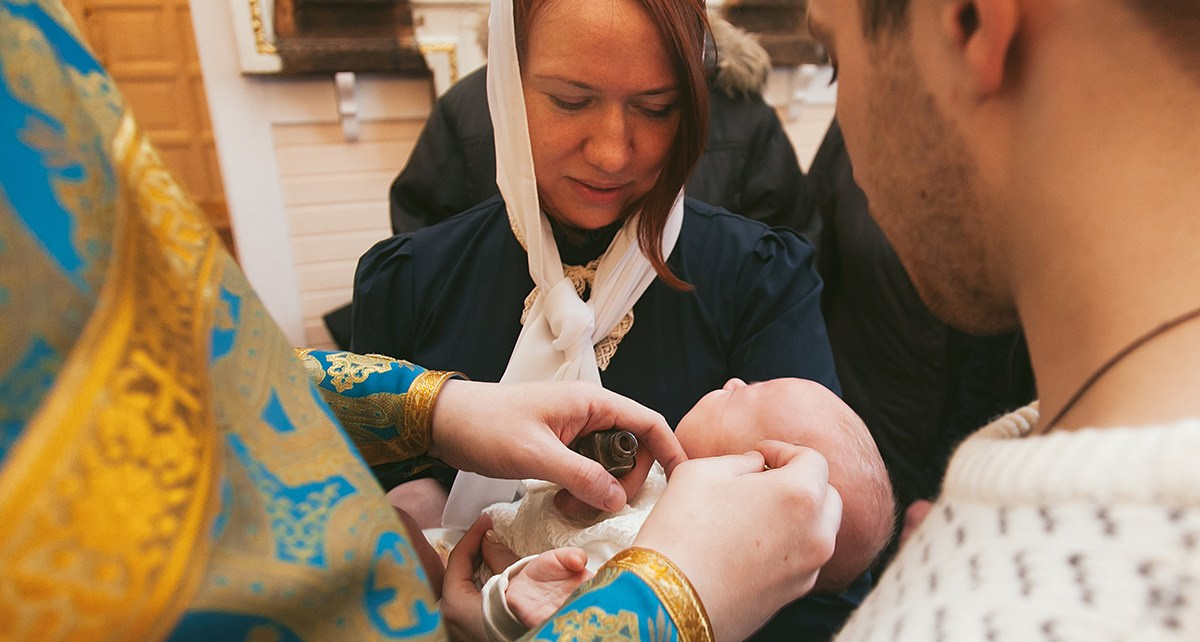 Крещение Владимирская церковь, Лисий Нос. Фотограф на крещение в Санкт Петербурге