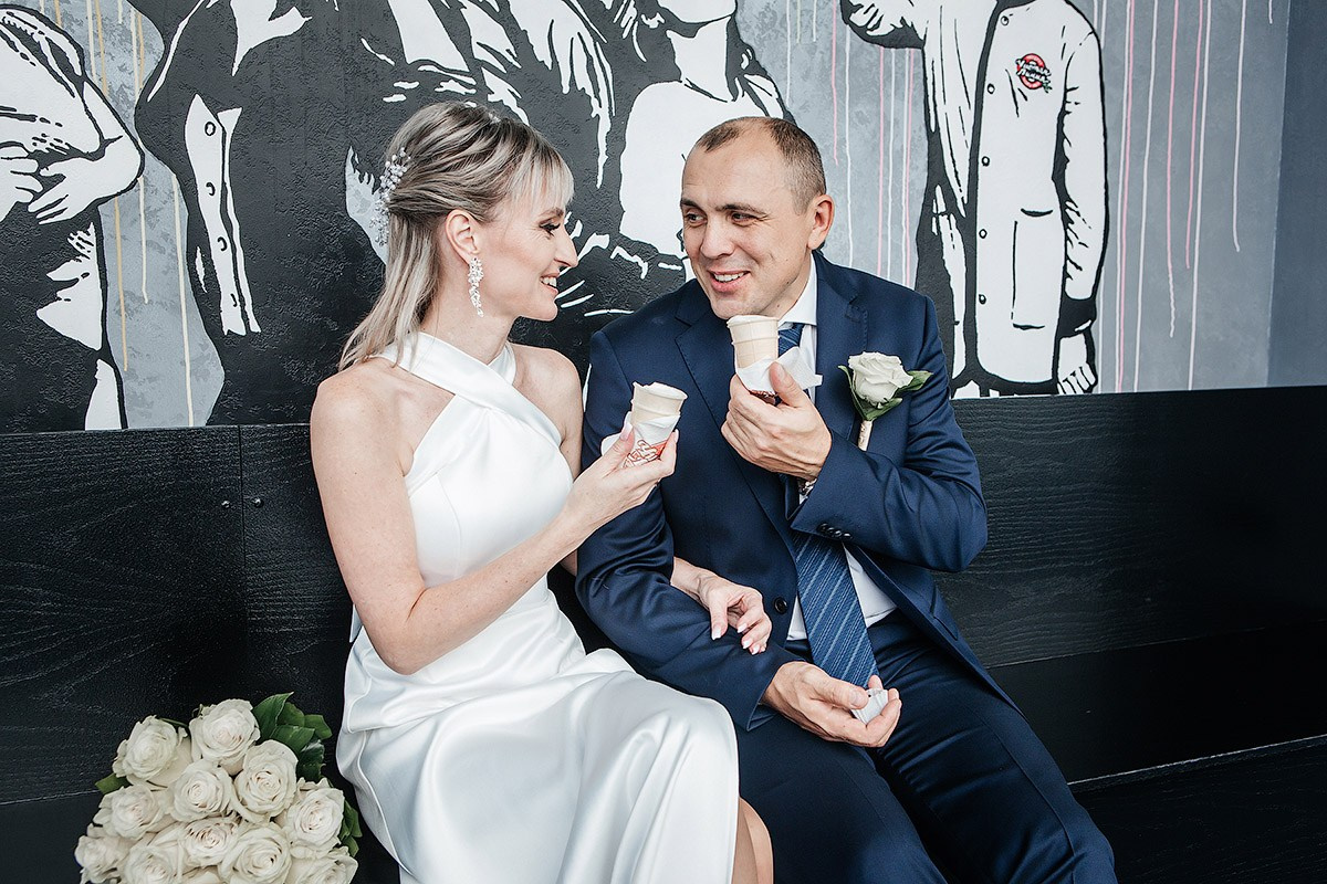 Регистрация и прогулка в Сити. Фотограф Анна Анисимова. Свадьбы, портреты, творческий репортаж