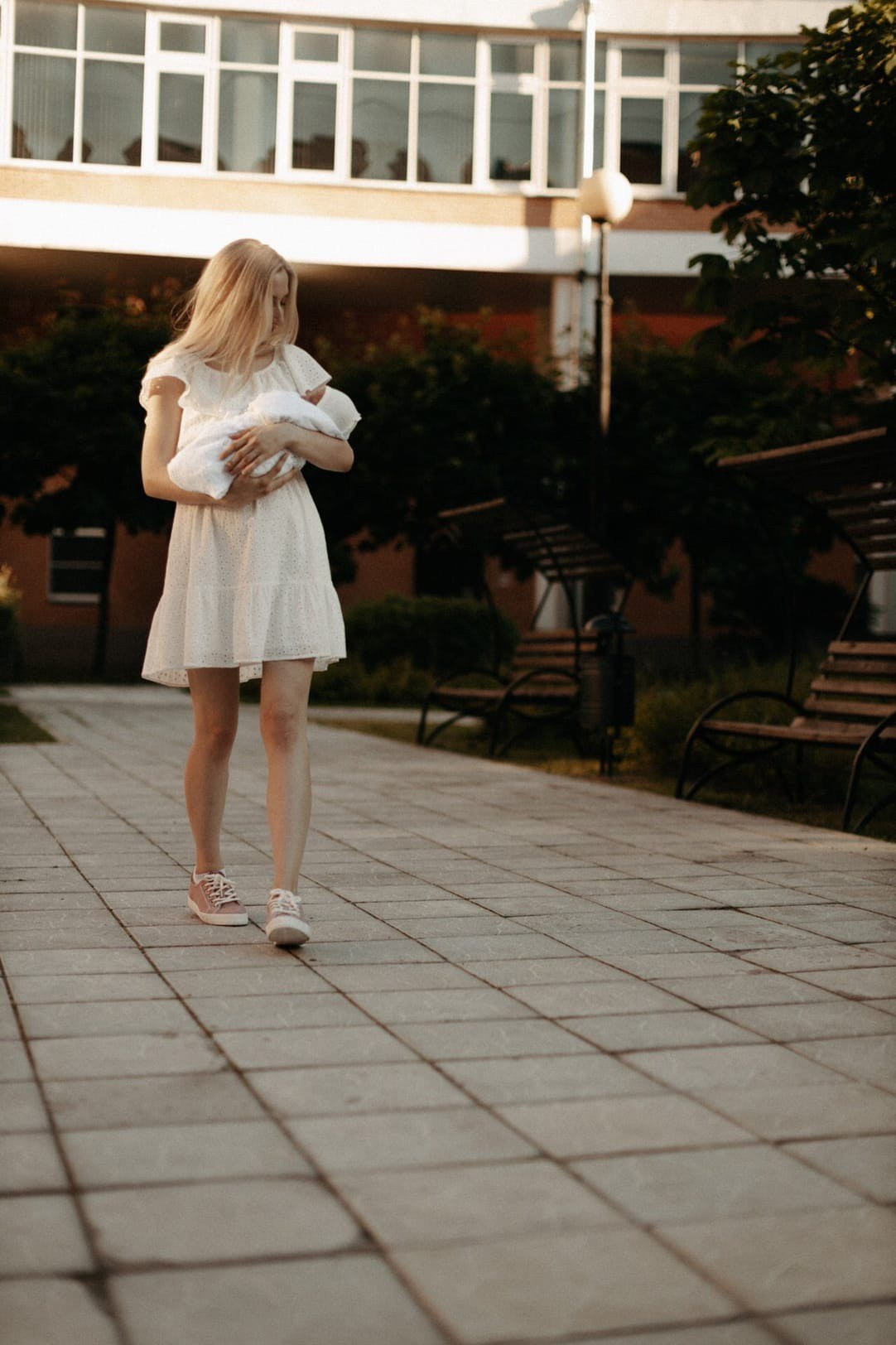 Выписка из Зеленоградского роддома. Свадебный и семейный фотограф Скрынник Светлана