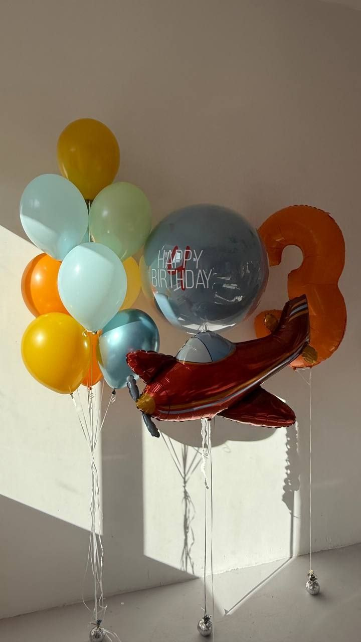 First B-Day. Balloons and decorations in Serbia. Delivery 24/7