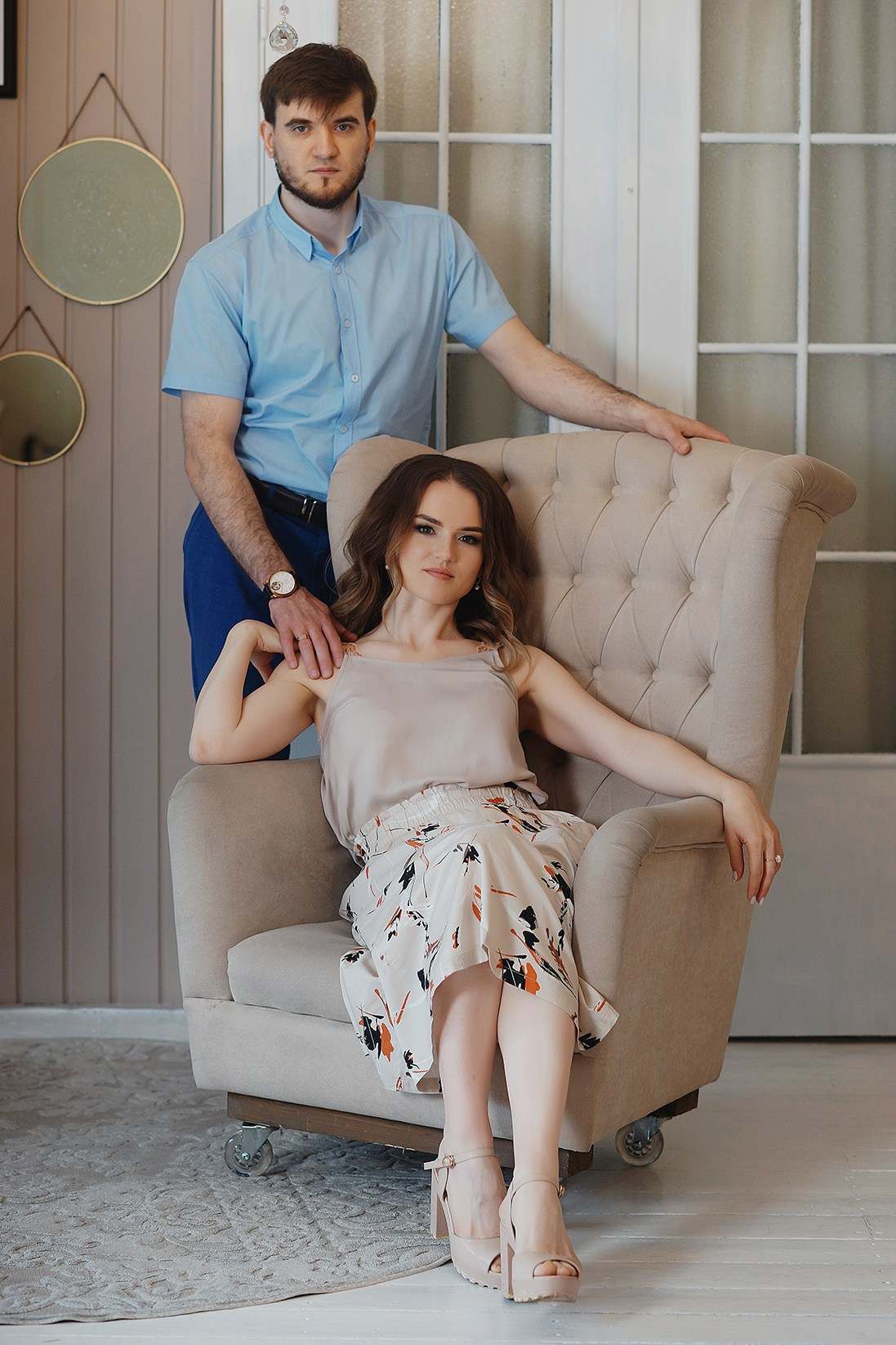 Семейная съёмка в студии. Семейный фотограф г. Новокузнецк Юлия Машникова