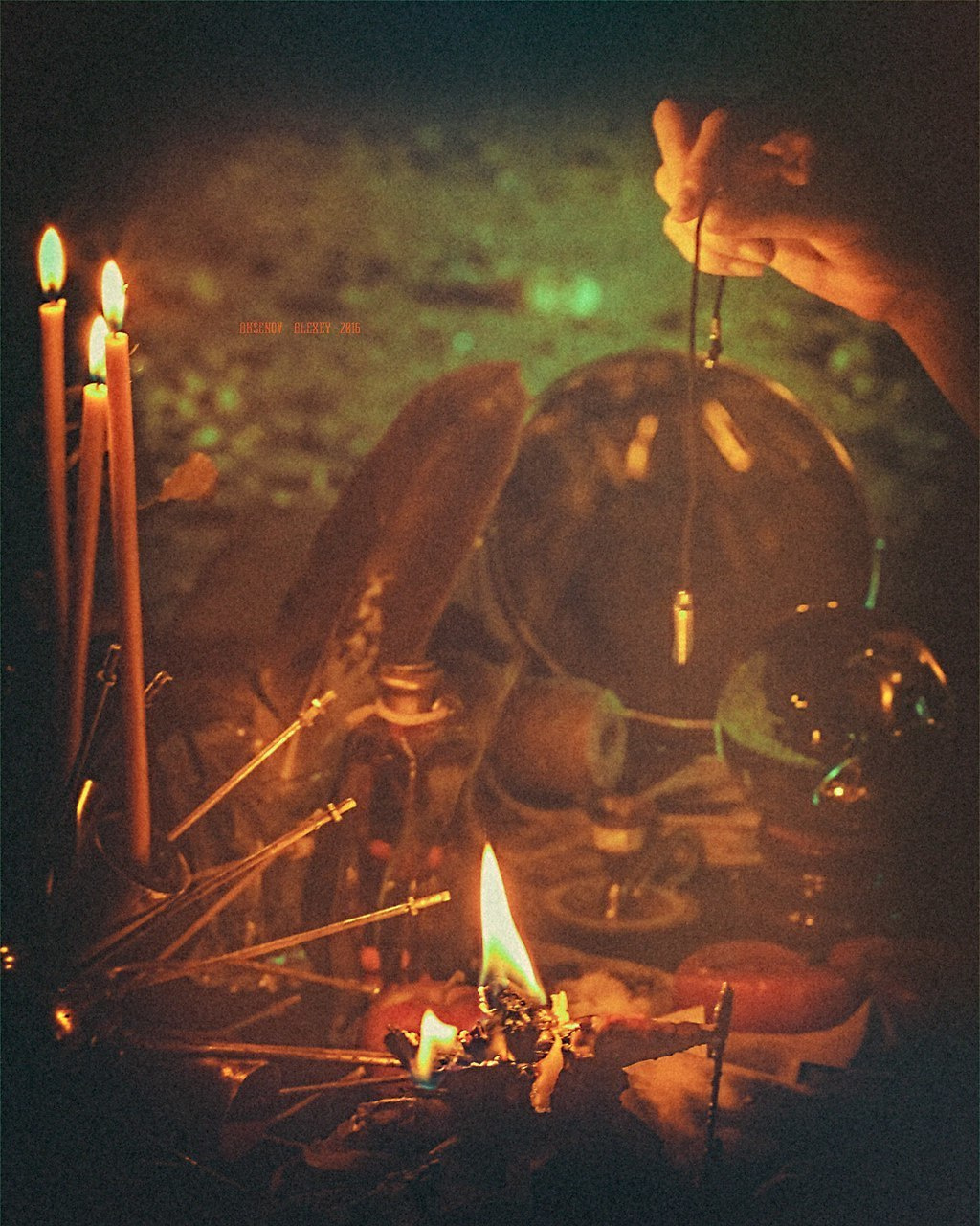 Фотопроект "Ведьма", фотографа Аксенова Алексея. Бизнес, мужской фотограф в Краснодаре | Аксёнов Алексей Владимирович