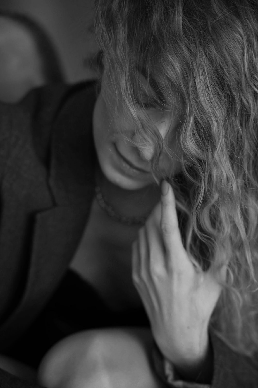 Чёрно-Белый женский портрет. Портретный фотограф в Челябинске