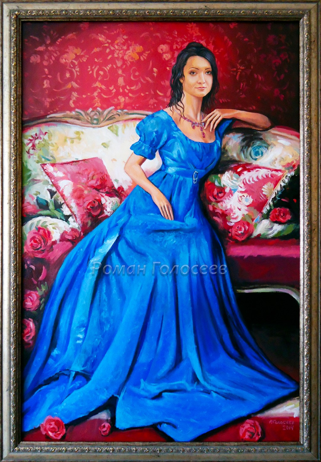 "Романтичная", 60х40, холст, масло, 19.02.2014