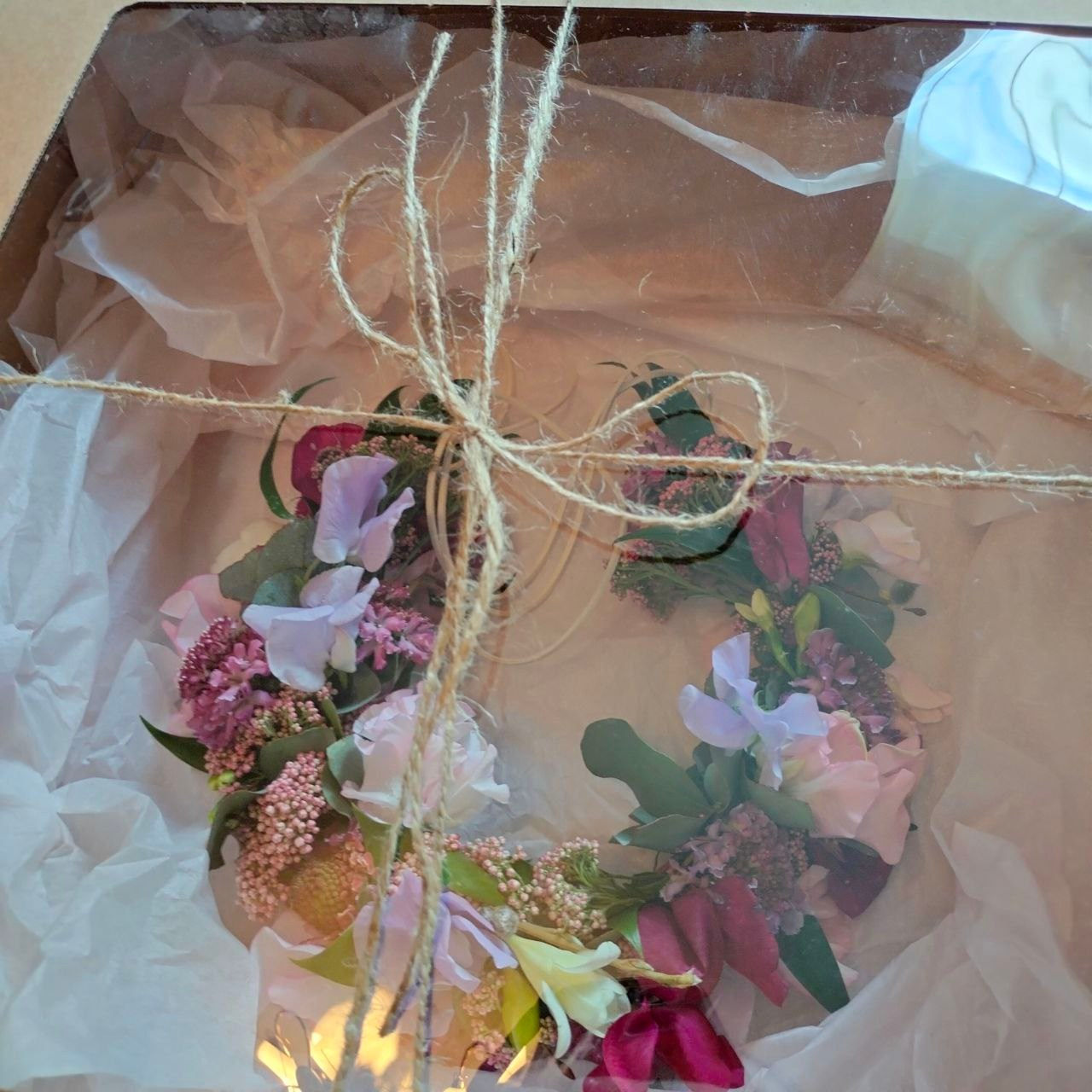 Упаковка венка