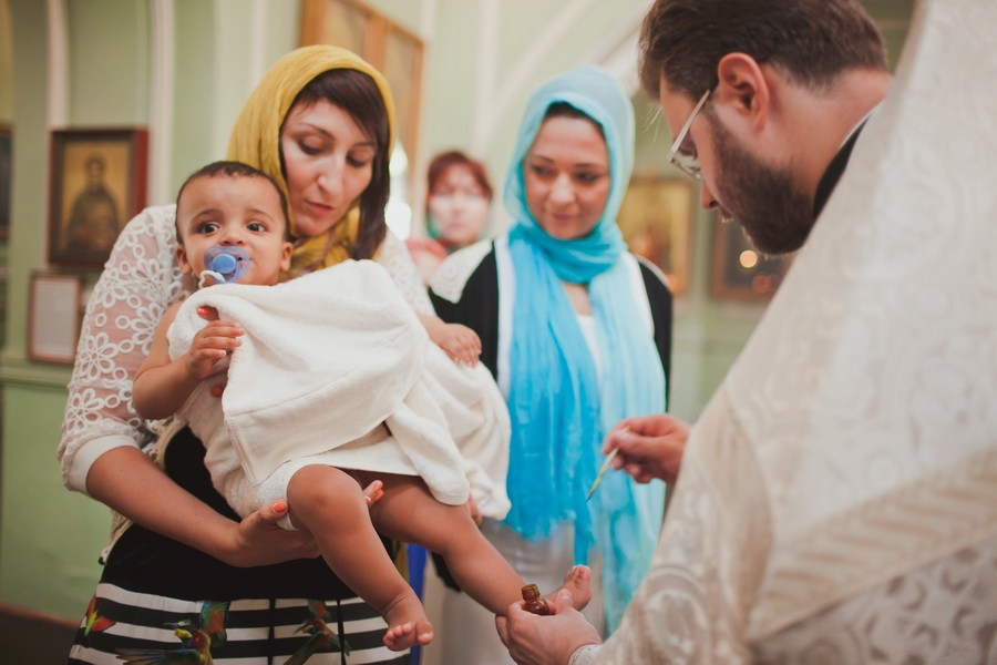 Крещение Знаменская церковь, г. Пушкин. Фотограф на крещение в Санкт Петербурге
