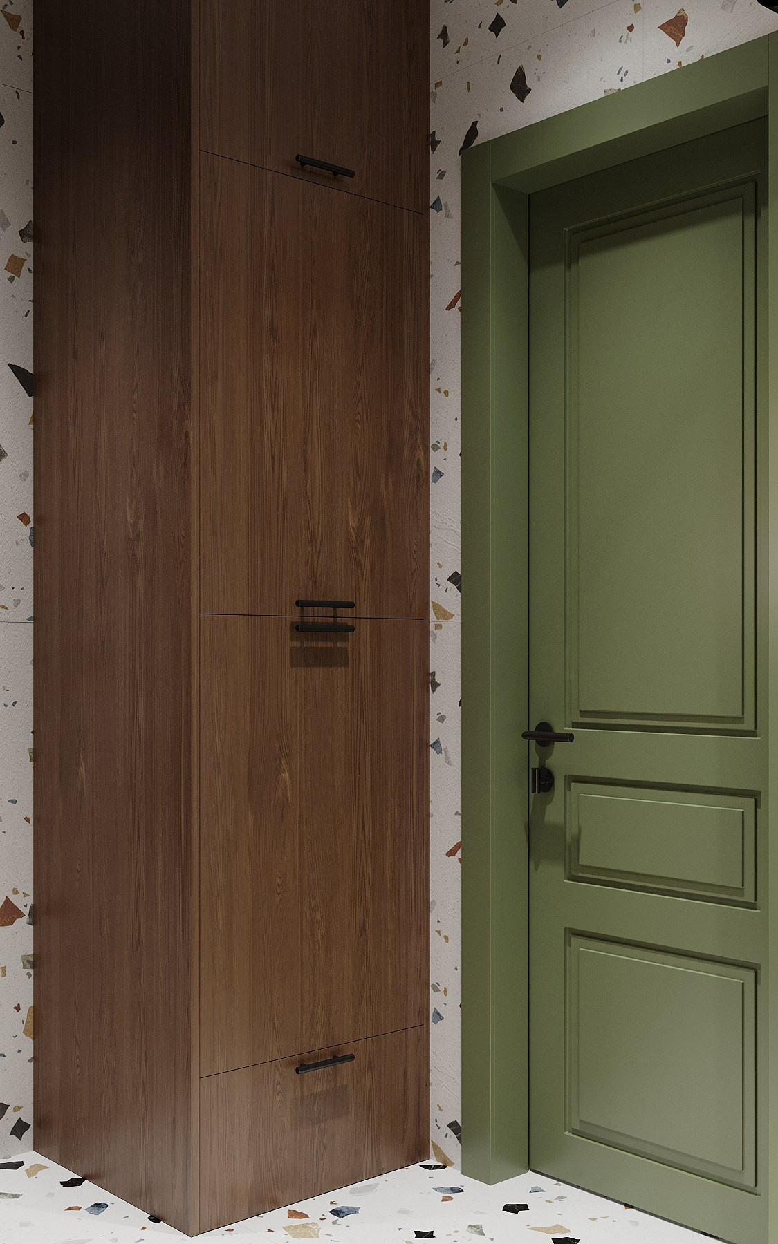 ЖК НОВАЯ БОРОВАЯ S32 м. кв. Дизайн интерьера TATA VOLK